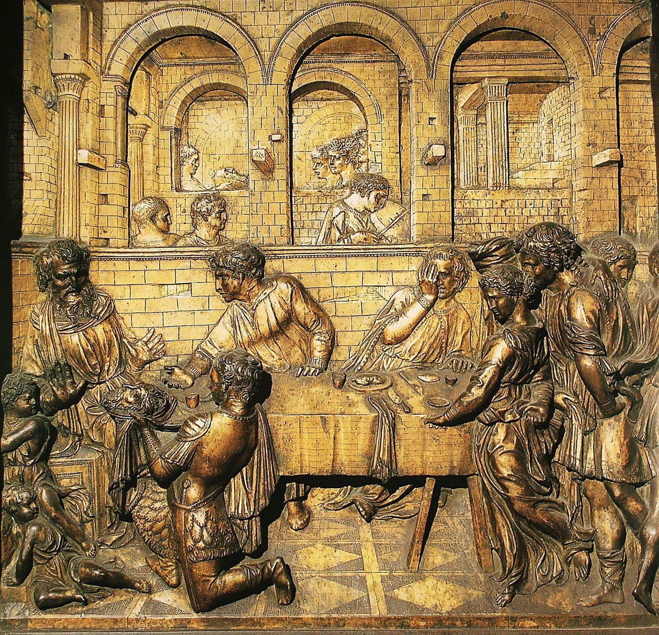 "Feast of Herod" by Donatello Daily Dose of Art