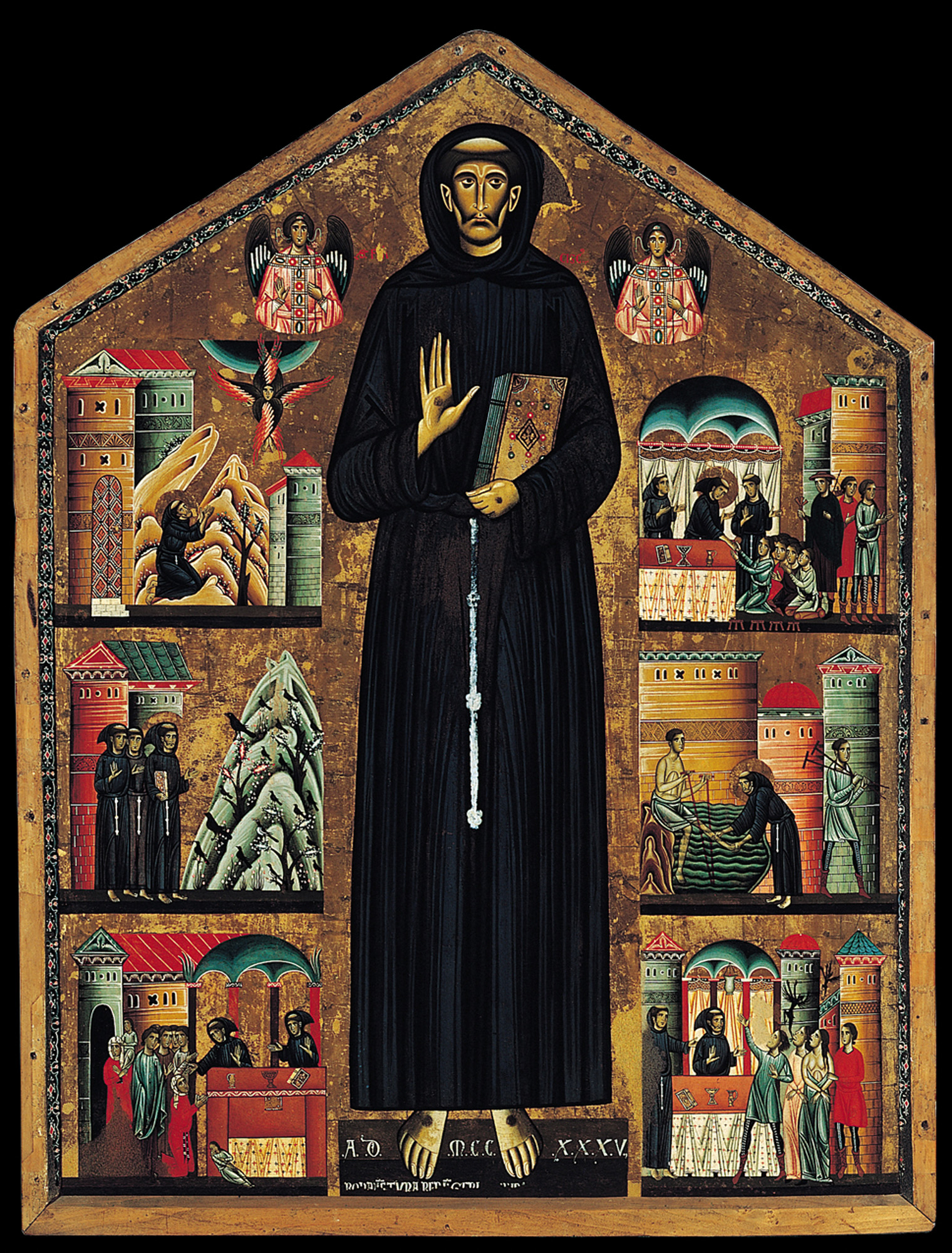 "Saint Francis of Assisi" by Bonaventura Berlinghieri Daily Dose of Art