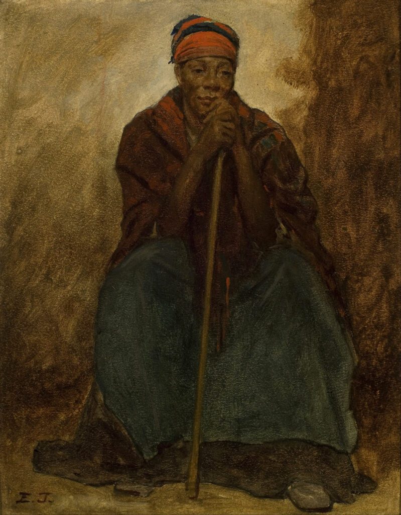 Dinah Portrait Of A Negress By Eastman Johnson Daily Dose Of Art