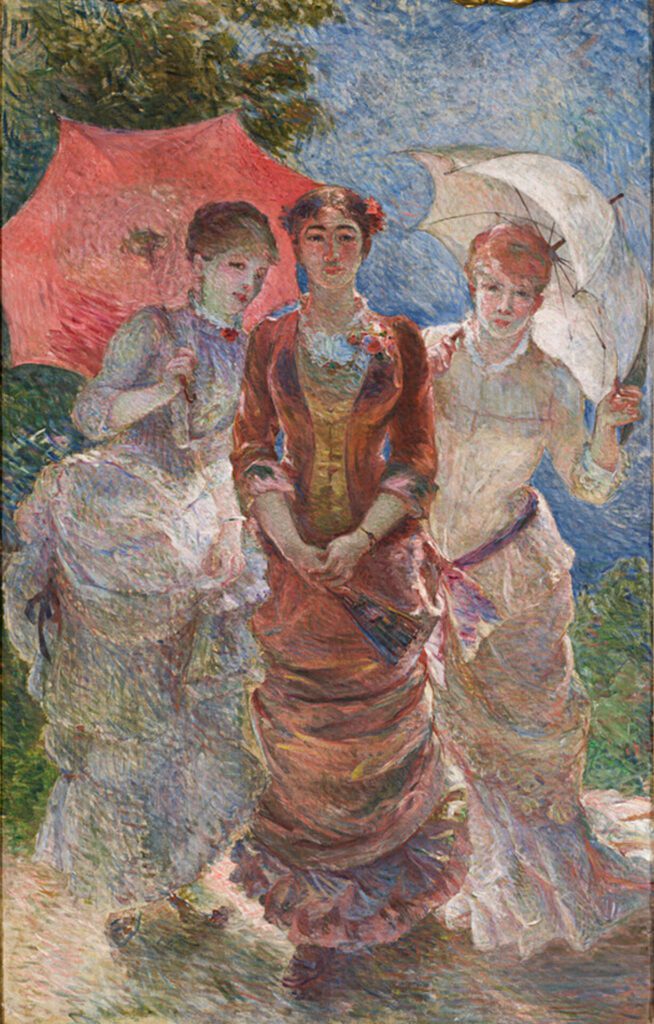 Three Women With Parasols By Marie Bracquemond Daily Dose Of Art three-women-with-parasols-by-marie-bracquemond-daily-dose-of-art